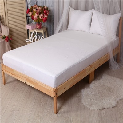 Наматрасник непромокаемый «Бережный», 160×200×25 см, натяжной, мембрана, хлопок 80%