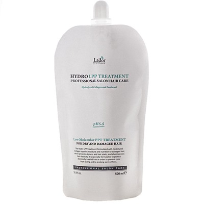 LADOR Hydro LPP Treatment Увлажняющая маска для сухих и поврежденных волос 500 мл