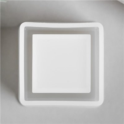 Молд силиконовый «Подсвечник квадратный» 5.7×5.7×6.2 см