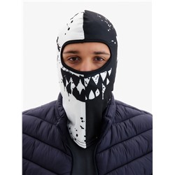 Маска-балаклава Black and White, размер универсальный, чёрная