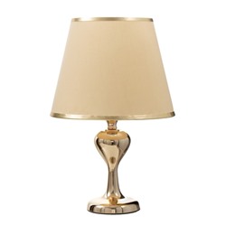 Лампа настольная «Сарма» 1×60 Вт E27 золото 25×25×40 см RISALUX
