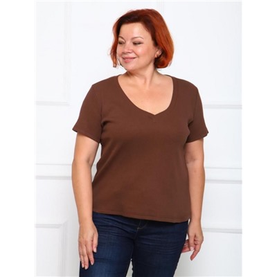 Футболка "Дубль" (Шоколадный)