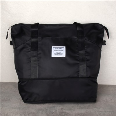 Сумка-трансформер дорожная 30x40x21 см / BAG-6688/6 /уп 60/черная