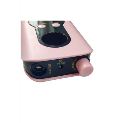 SML Машинка для маникюра портативная М6 mini pink KRISTALLER, 1107696