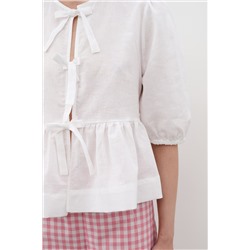 Блузка  B25 1_White/Белый