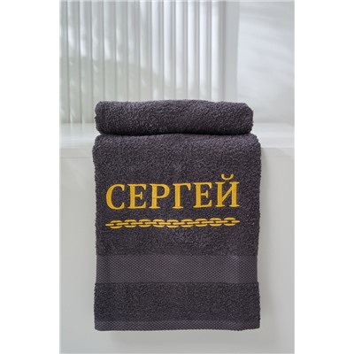 14418/11 " Имена" полотенце махровое плотность 400гр