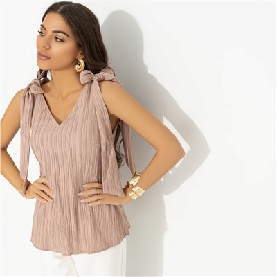 Топ на завязках, Ты мой идеал (коричневый)