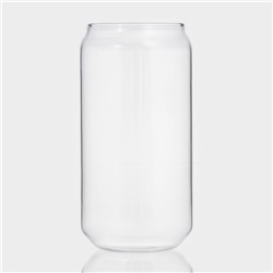 Стаканы «Брук» Magistro, 450 мл, 7.5×15 см, набор 2 шт., стекло, прозрачные