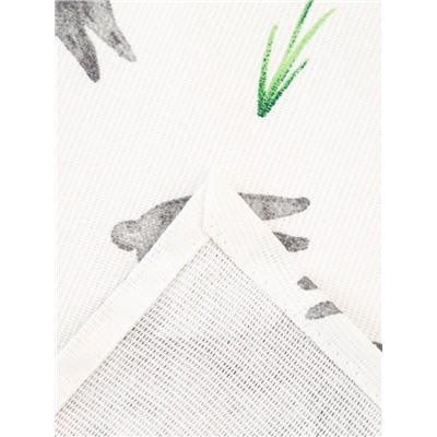 Скатерть пасхальная «Доляна» Fluffy bunnies, 110×144 см, 100% хлопок, 164 г/м²