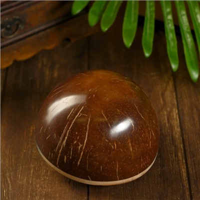 Сувенирный музыкальный инструмент «Калимба курорт», круглая, 7×14×14 см, МИКС