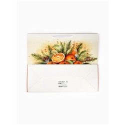 Пакет подарочный новогодний ламинированный горизонтальный «С Новым годом», XL 49×40×19 см