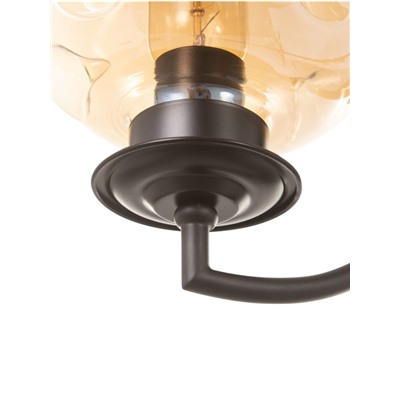 Бра «Ирина» 1×40 Вт Е27 черный 26×15×28 см