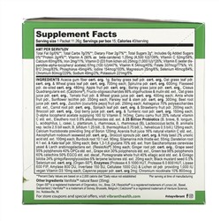 Vibrant Health, Green Vibrance +25 Billion Probiotics, Version 19.0, 15 Packets, 5.96 oz (168.9 g)