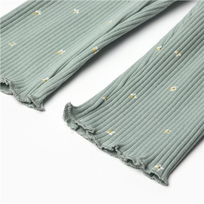 Легинсы «Крошка Я» Olives, рост 62-68 см, оливковые