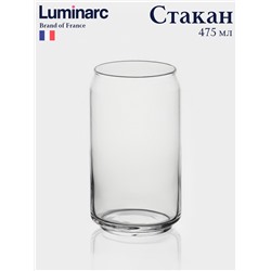 Стакан Luminarc CAN. 475 мл, стекло, прозрачный