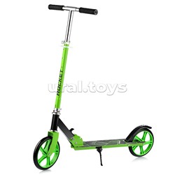 Самокат 2-х колесный ROCKET,колеса PU/ 200 мм,ABEC 7, зелёный