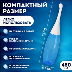 УЦЕНКА Бутылочка + сменная головка 31×6.5 см 450 мл синий к/короб ОТ
