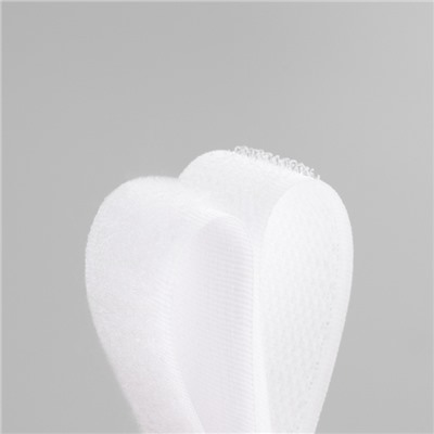 Липучка, 20 мм, 25±1 м, белая