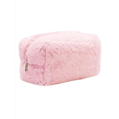 Kristaller Косметичка женская плюшевая «Тедди», розовый 27825