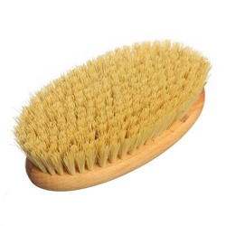 Kristaller Щётка для сухого массажа натуральное волокно тампико, 215 пучков 16903