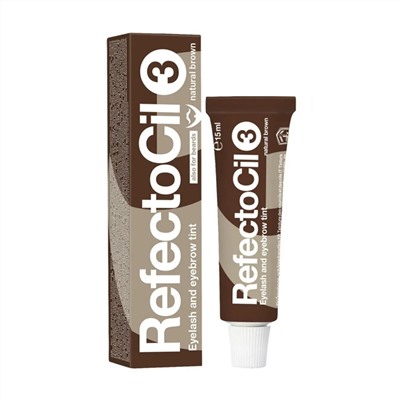 RefectoCil Краска для бровей и ресниц №3, коричневый, 15 мл 12777