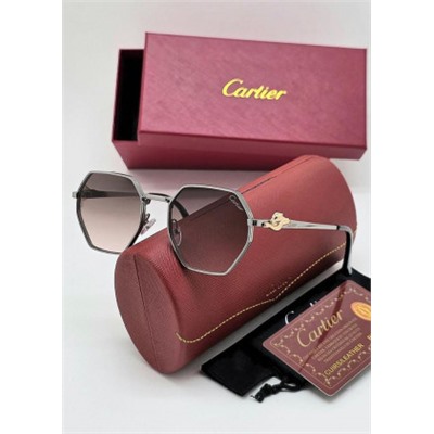 Набор женские солнцезащитные очки, коробка, чехол + салфетки #22931256