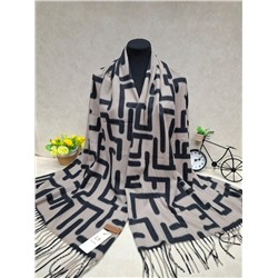 Мягкий палантин из кашемира мультицвет