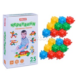 Мозаика пазлы Черепашки (40мм.25шт.)