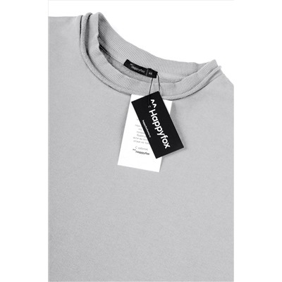 Женская футболка из футера Happyfox