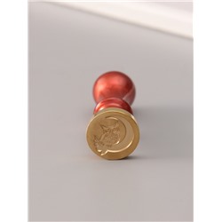 Подарочный набор для сургучной печати «Сова на луне», печать, ручка, сургуч, 12.5×10×3.6 см