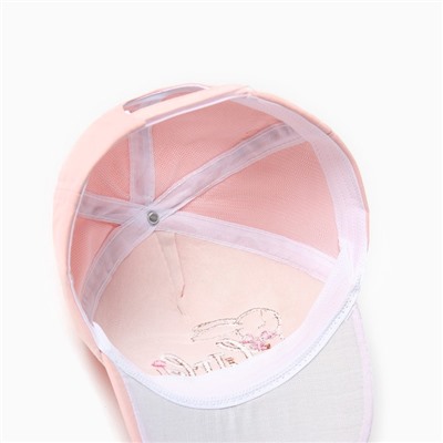 Кепка детская MINAKU Little, размер 50-52, розовая