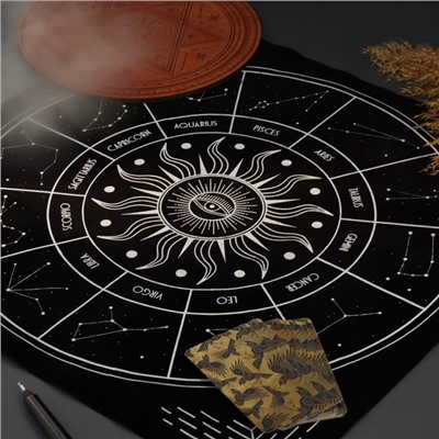 Скатерть для гадания бархатная «Звездный путь», 50×50 см, 16+
