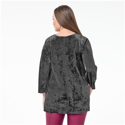 Туника, текстиль, серый