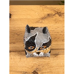 Корзинка «Енот», 10×10×13 см, бамбук