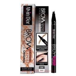 Alvin D`or Лайнер для бровей Brow Tattoo тон тон 04 Granite 0,7мл Р-10