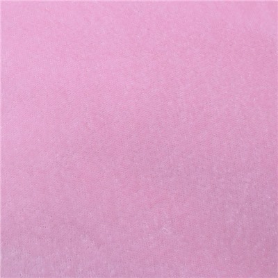 Комплектующая ворсовая ткань "Плюш розовый №18"