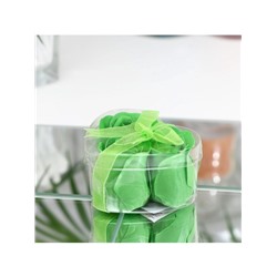 Мыльные розочки, зелёные, набор 3 шт.