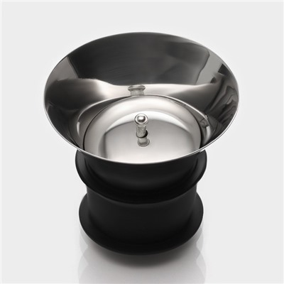 Графин Magistro «Богема», 1 л, с крышкой-клапаном, стекло, прозрачный