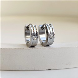 Серьги из стали