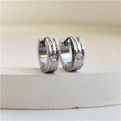 Серьги из стали