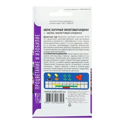 Семена цветов Иберис "Фиолетовый кардинал", 0,2г