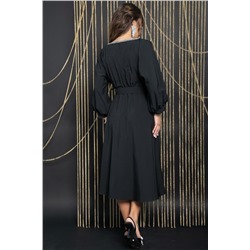 Платье Утонченный вкус (черное) П11728