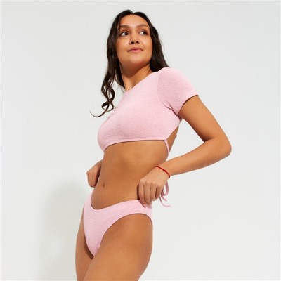 Купальник раздельный MINAKU с топом цвет розовый, размер 46