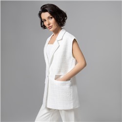 Жилет , в котором выглядишь дорого, Карьерный взлет (античный белый)