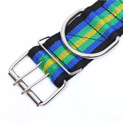 Ошейник четырехслойный, 65×4 см, разноцветный