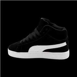 Кроссовки на меху А66 черные п/п