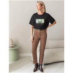 Футболка из премиального хлопка с авторским принтом