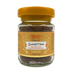Кофе растворимый сублимированный Суматра Голд Индокафе Sumatra Gold Indocafe, Индонезия, 50 г Акция