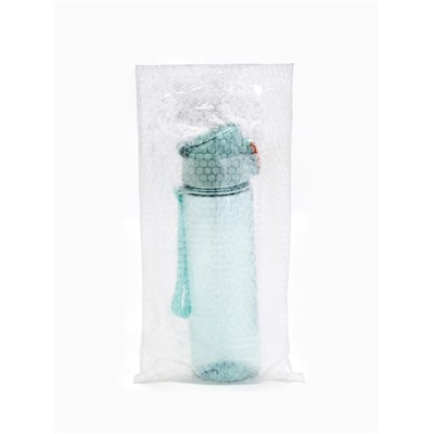 Бутылка для воды пластиковая «Сейчас самое время», 600 мл, зелёная