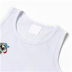 Майка для девочки, микс/принт, рост 98 см (3 г)